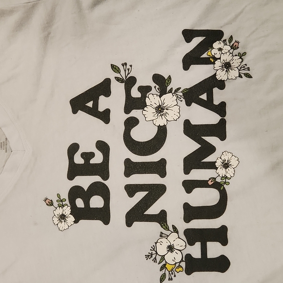 Be A Nice Human T-shirt - Picture 2 of 5
